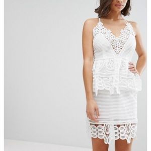 New without tags Missguided crochet lace dress